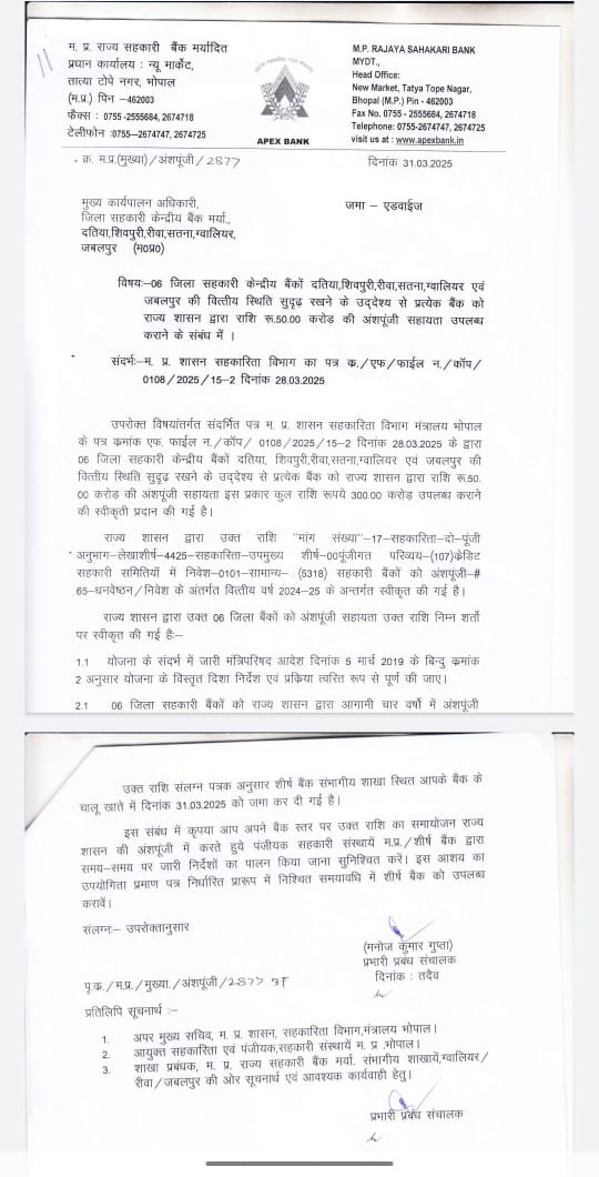 शिवपुरी को 50 करोड़ की बड़ी सौगात
