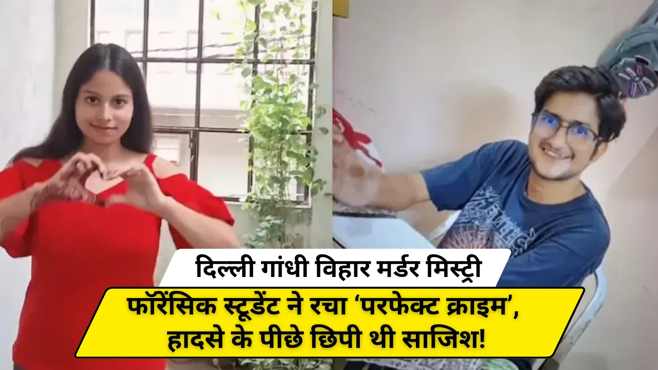दिल्ली गांधी विहार मर्डर मिस्ट्री