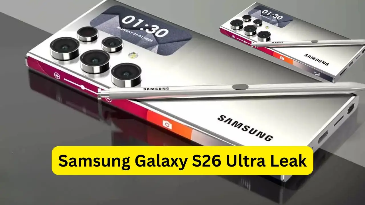 Samsung Galaxy S26 Ultra Leak
