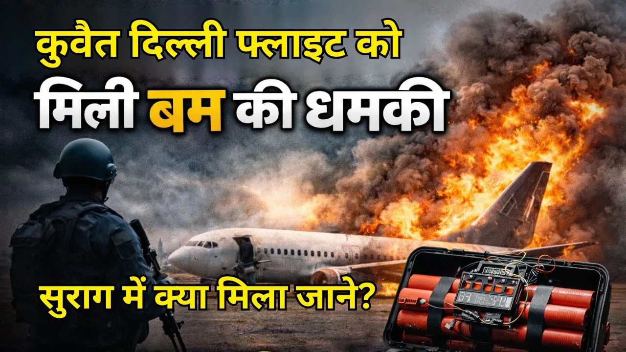 कुवैत दिल्ली फ्लाइट को मिली बम की धमकी, सुराग में क्या मिला जाने?