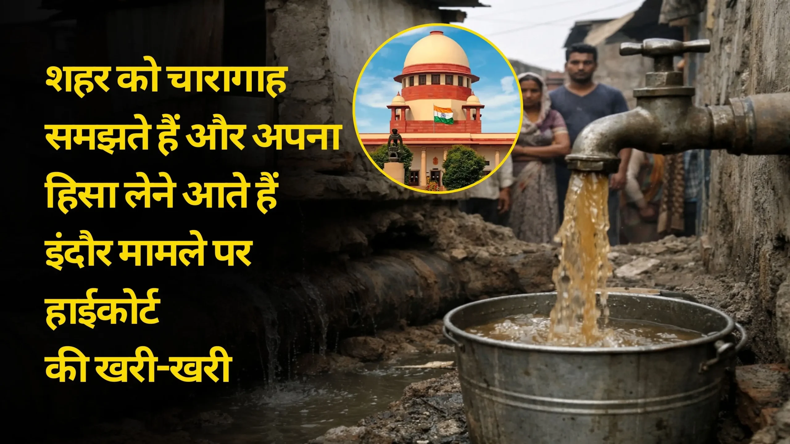 शहर को चारागाह समझते हैं और अपना हिसा लेने आते हैं इंदौर मामले पर हाईकोर्ट की खरी-खरी