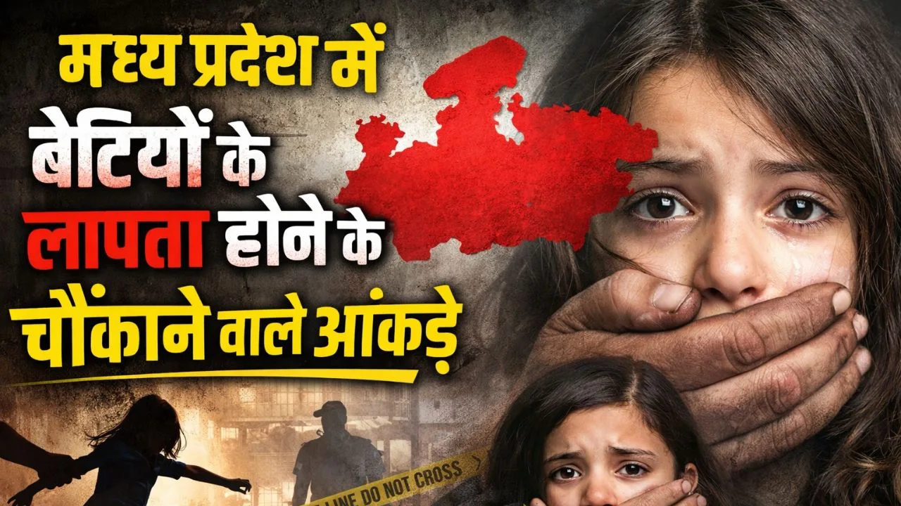 मध्य प्रदेश में बेटियों के लापता होने के चौंकाने वाले आंकड़े जाने यहां