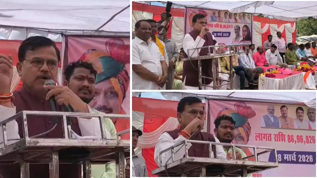 ऊर्जा मंत्री प्रधुम्न सिंह तोमर ने 1.82 करोड़ के विकास कार्यों का किया भूमिपूजन