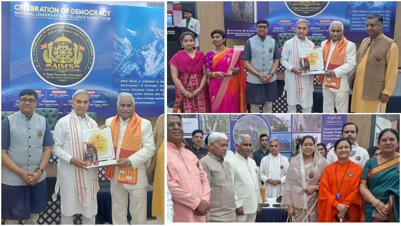 समाज सेवा में विशिष्ट योगदान के लिए डॉ केशव पाण्डेय दिल्ली में सम्मानित।