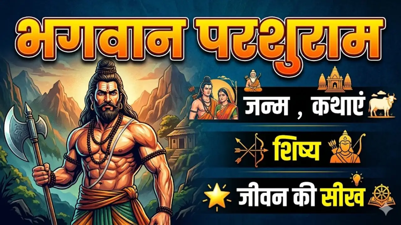भगवान परशुराम: जन्म, कथाएं, शिष्य और उनसे मिलने वाली सीख