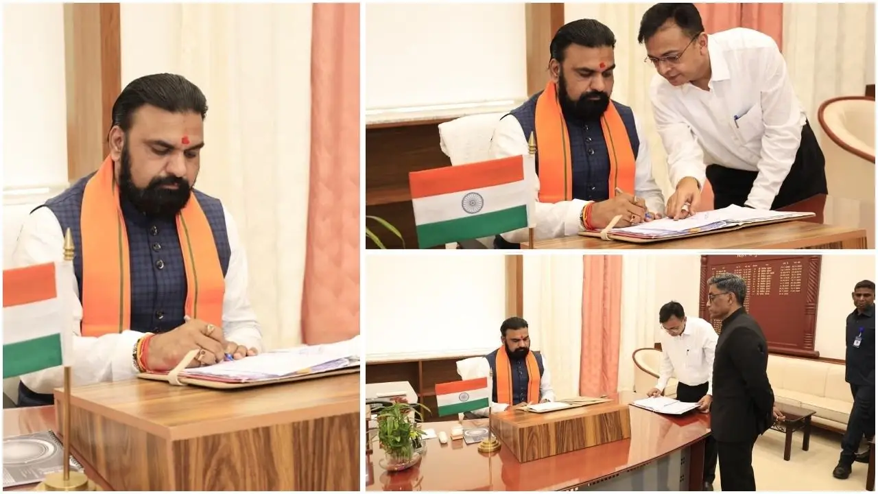 पटना में सम्राट चौधरी ने संभाला CM पदभार