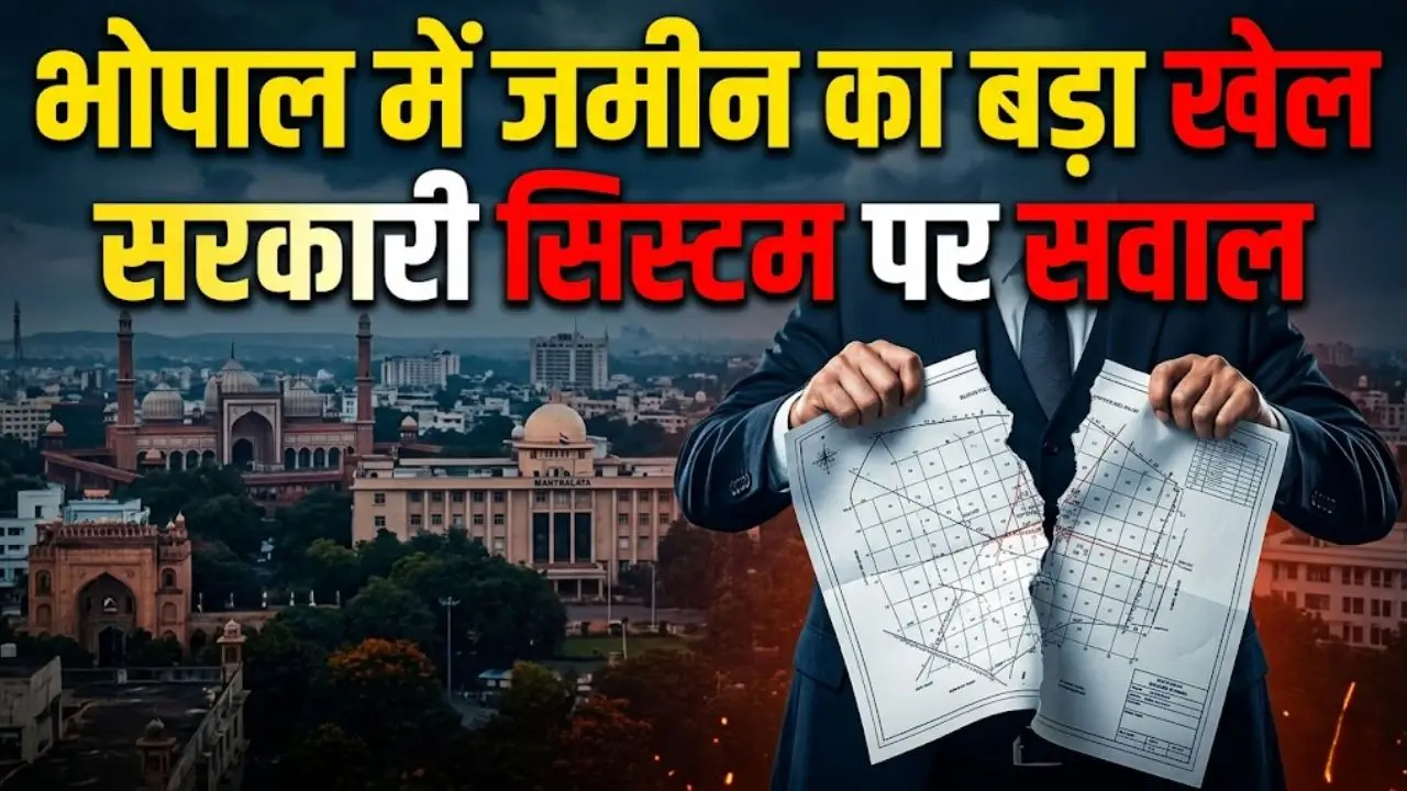 भोपाल में जमीन का हुआ बड़ा खेल