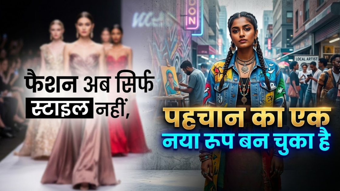 फैशन अब सिर्फ स्टाइल नहीं, पहचान का एक नया रूप बन चुका है