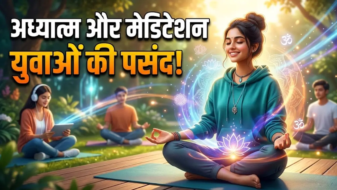 आध्यात्म और मेडिटेशन की ओर युवा पीढ़ी की बढ़ती दिलचस्पी