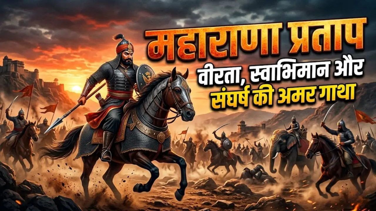 महाराणा प्रताप: वीरता, स्वाभिमान और संघर्ष की अमर गाथा