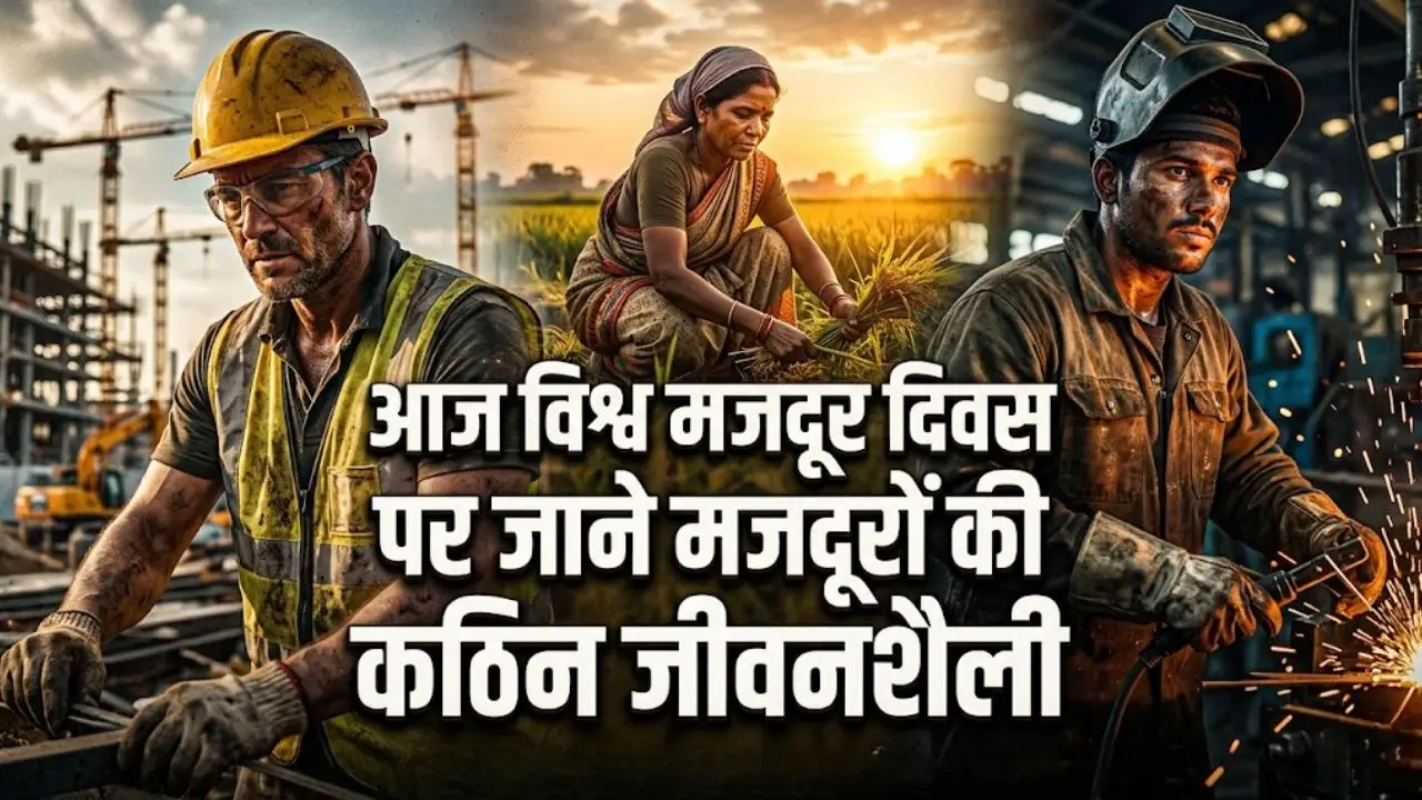 Today on World Labour Day, know about the difficult lifestyle of labourers