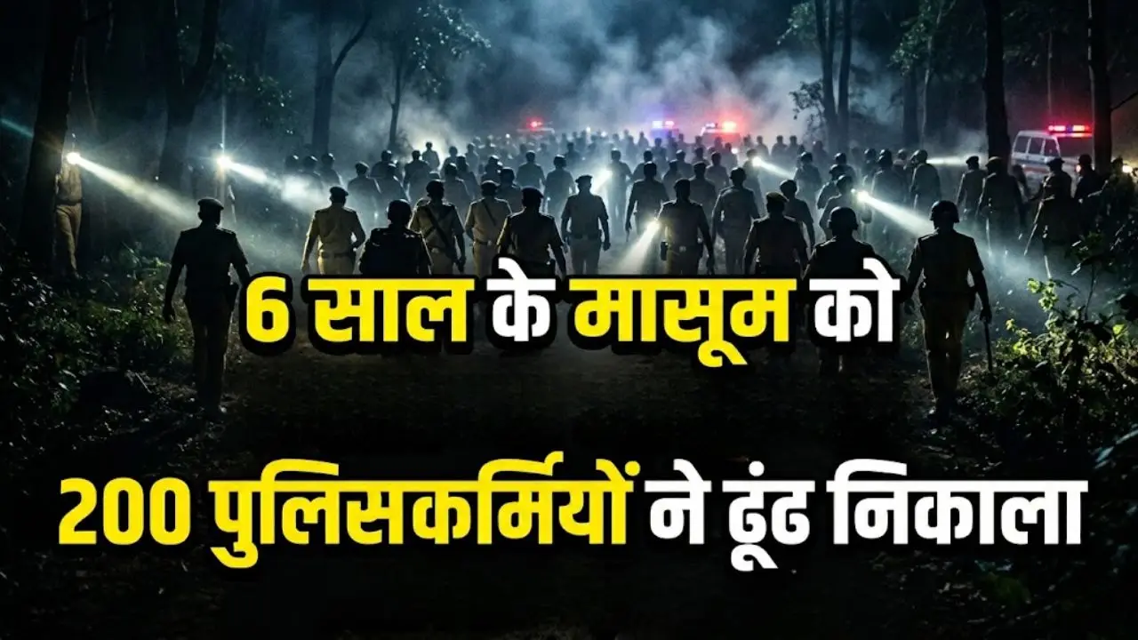 6 साल के मासूम युवक को 200 पुलिसकर्मियों ने मिलकर ढूंढ निकाला