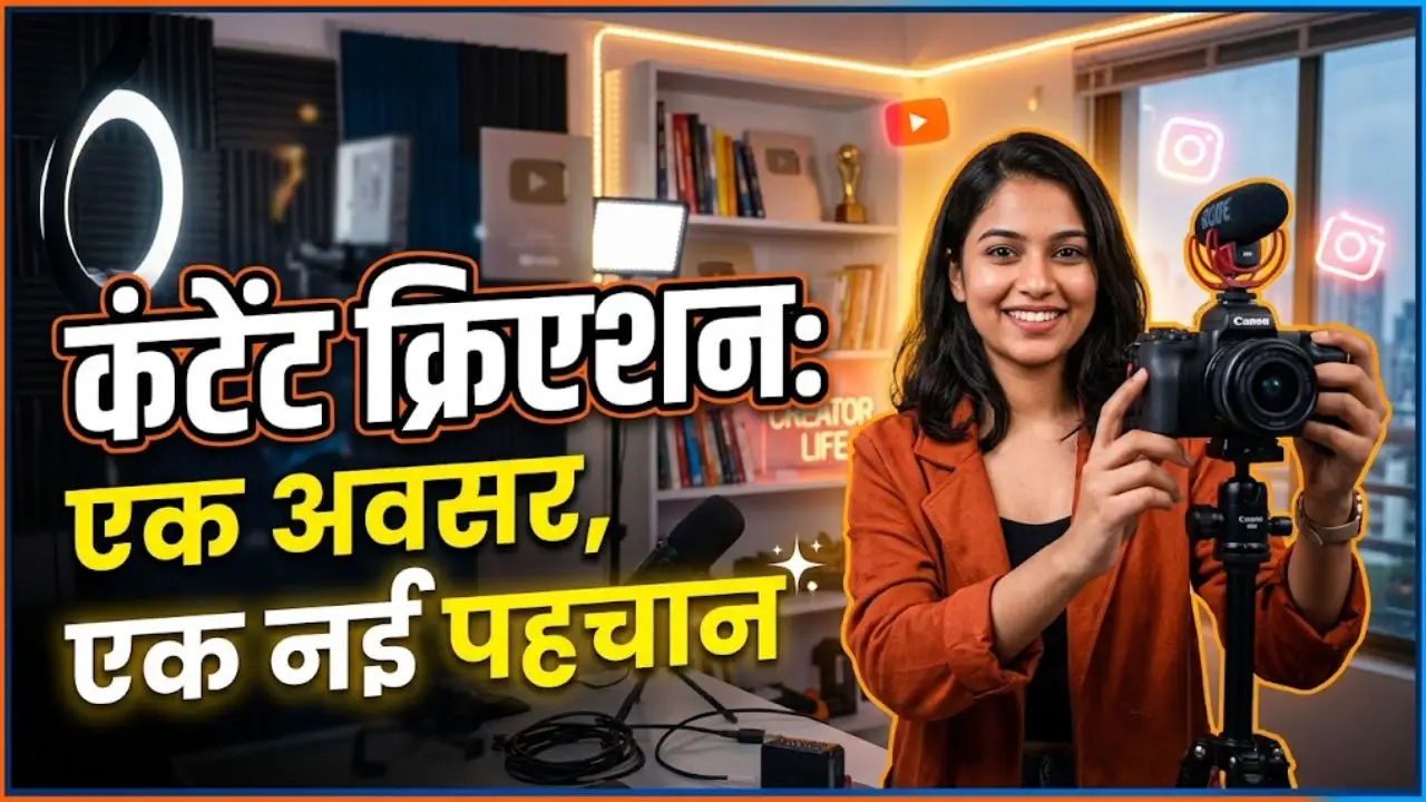कंटेंट क्रिएशन : एक अवसर, एक नई पहचान