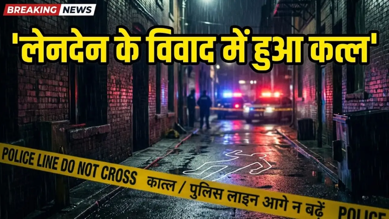लेनदेन के विवाद में हुआ कत्ल, मुख्य आरोपी अभी भी फरार