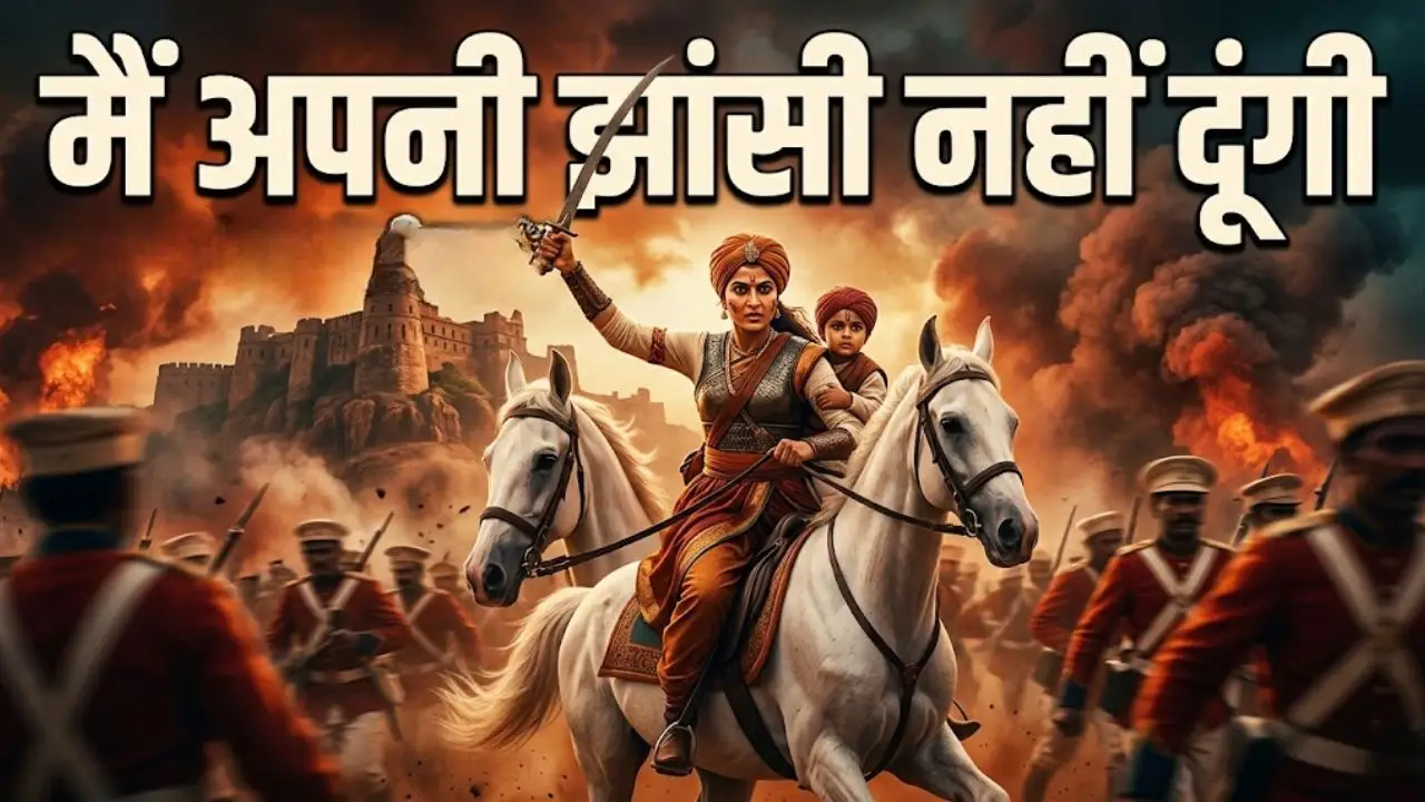 "मैं अपनी झांसी नहीं दूंगी"- जानिए वीरांगना लक्ष्मीबाई की ऐतिहासिक कहानी