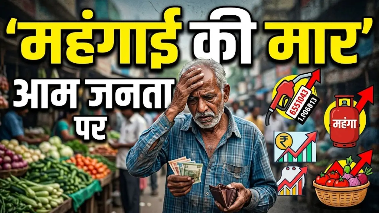 महंगाई की मार आम जनता पर